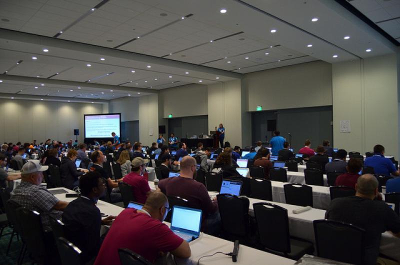 Classroom at DrupalCon